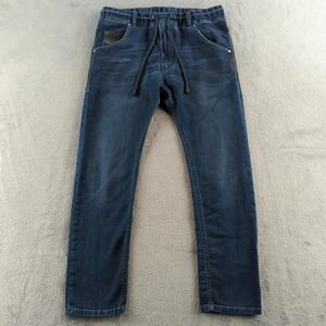 Diesel Mens 28 JoggJeans  Denim Jogger Slim Elastic Waist fits like 30-32
